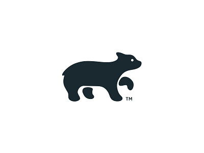 Baby Bear logo animal baby bear corporate identity logo mark