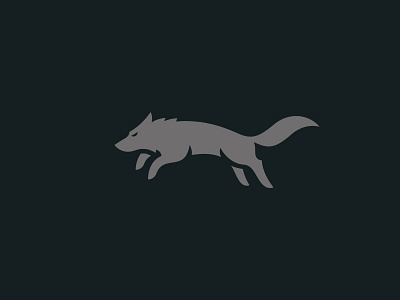 WolfStrike Final animal corporate identity logo mark wolf