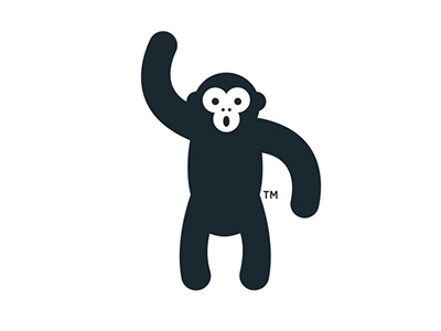 Angry Monkey! burnell design logo mark monkey neil vector