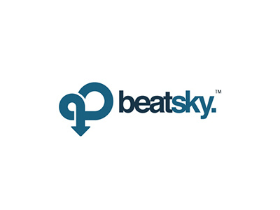 BeatSky Logo beat beatsky design logo sky
