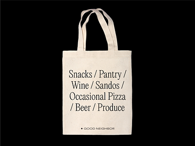 Grocery/Wine/Snack tote