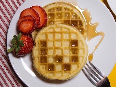W is for Waffles – 36 Days of Type (04)