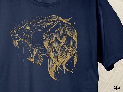 Lion Shirt Graphic Closeup graphic tee lion shirt design t shirt