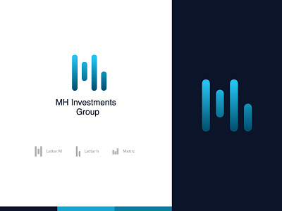 MH Investments Group brand design brand identity branding design investment investment logo logo marca