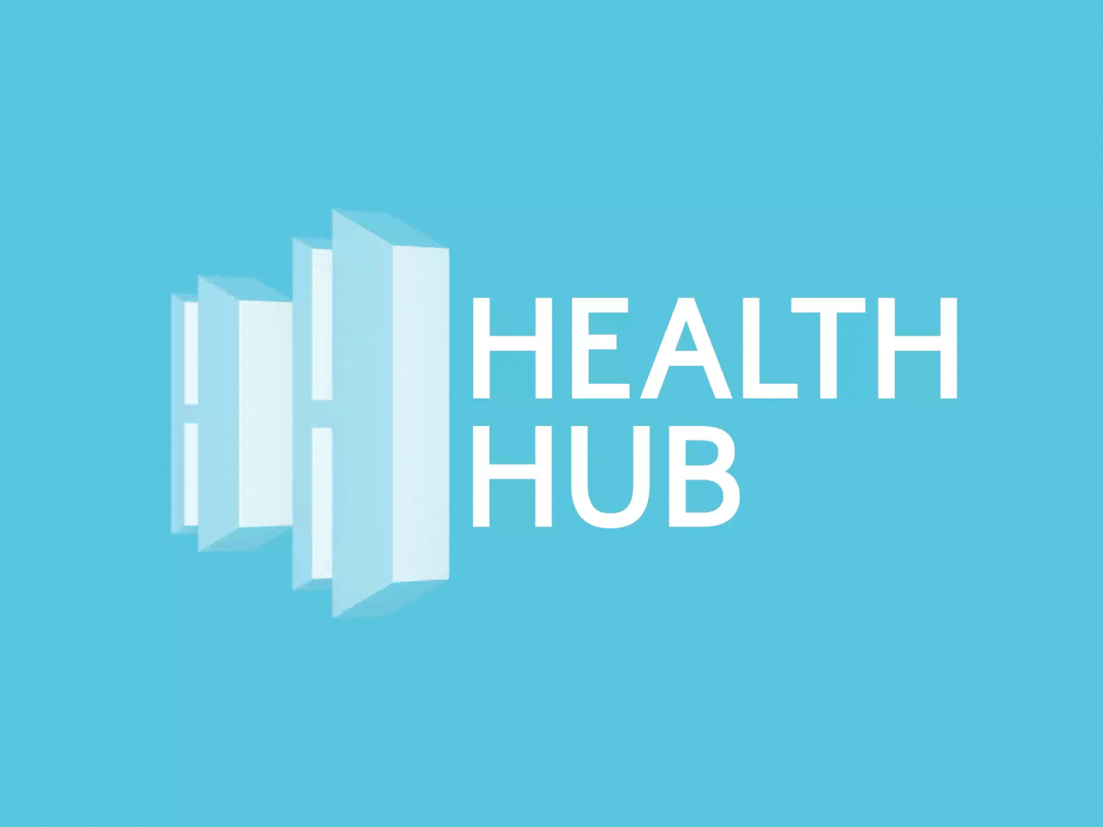 Health Hub logo animated animated logo animation brand identity branding design greece greek health health center health hub hh hub illustration innovation logo logotype minimal minimalism visual identity