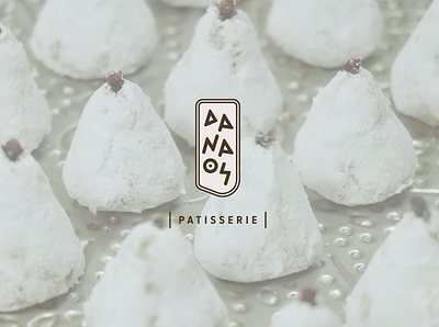 DANAOS Patisserie ancient ancient greece ancient script bakery bakery logo brand brand identity branding design for sale greece greek greek alphabet greek design logo logotype patisserie typography typography logo visual identity