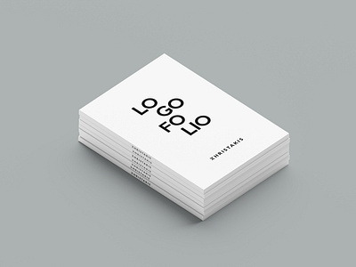 Xhristakis Graphic Design logofolio book