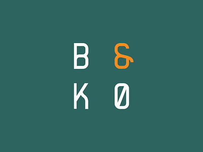 BRYE & KO design identity portfolio typography