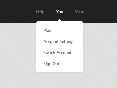 CSS 3 dropdown animation by Alex Penny on Dribbble