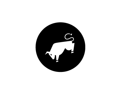 Bull icon madrid pictogram