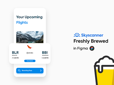 Skyscanner app airline airplane booking branding design flight flight booking illustration ticket ticket booking ui ux