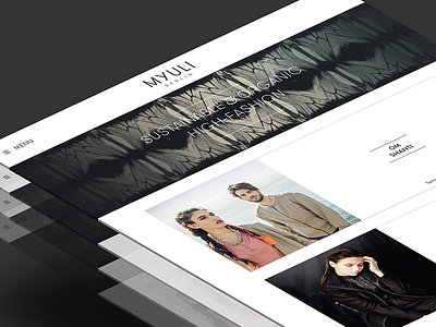 MYULI - Redesign clean image overview web website