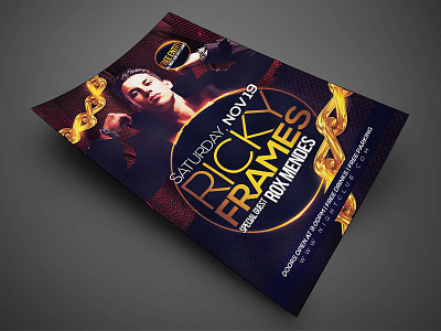 Artist Guest Flyer Template