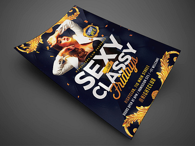 Sexy Classy Party Flyer bash birthday birthday party classy classy flyer deluxe flyer invitation night club party flyer poster psd template
