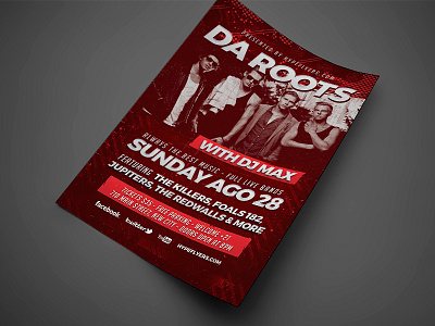 Band Event Flyer Template  Original