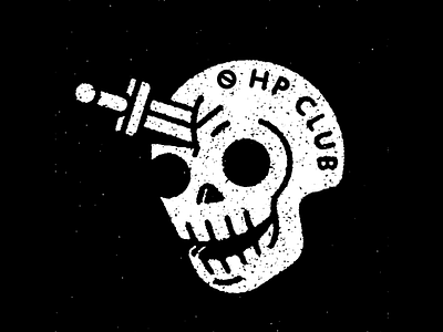 0 HP Club 0 club dagger dragons dungeons hp skull