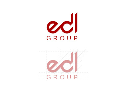 edl group logo logo vector