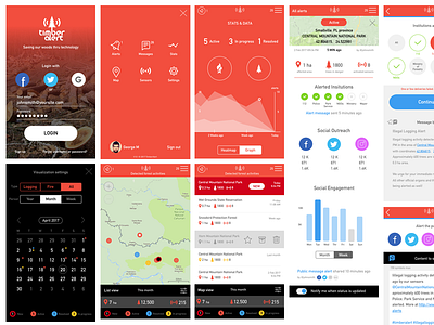 Mobile UI comps app comps interface layout mobile prototype ui