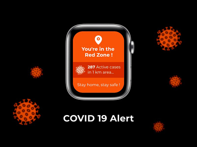 covid19 app corono covid 19 design health mobile pandemic red zone red zone ui ux web