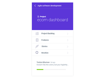 Agile mobile app agile app backlog dashboard design mobile mobile app profile scrum table ui ux