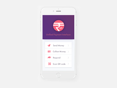 Unified Payment Interface App app banking design digital payment ui ux