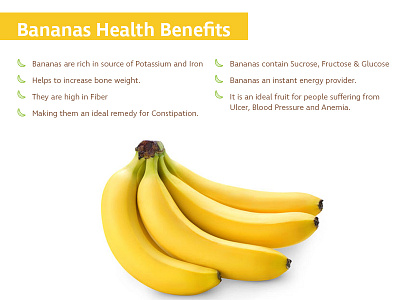 Health Benefits 7 app banana benefits doctor eat fruit health ui ux web