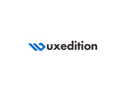 UX Edition Logo branding geometry icon identity logo logotype simple typography