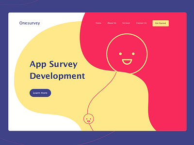 One survey angular htm5 mobile react js sketch app ui ux visual web