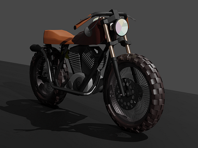 motorcycle (blender 2.8 beta) 2.8 beta 3d 3d art blender design firstshot modeling