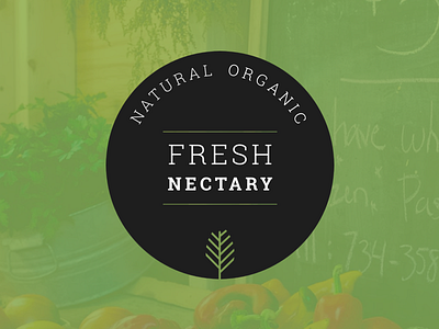 Pressed Juice Branding branding fresh juice logo natural nectary organic pressed