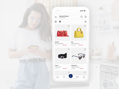 High-Fashion Marketplace app bright clothes shop design ecommerce app fashion app high fashion marketplace online shop store app ui ux