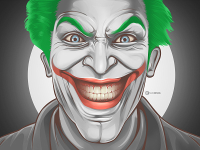 Joker design illustration photoshop photoshop animation vector vector animation vector art vector artwork vector artworks