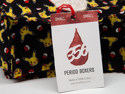 Period Boxers branding logo packaging design period products pokemon product design sustainable