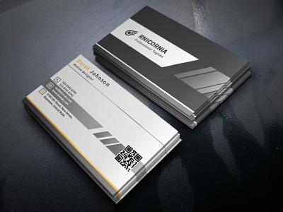 Business Card advertising corporate branding businesscard commercial modern real estate