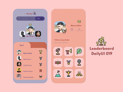 Leaderboard - DailyUI 019