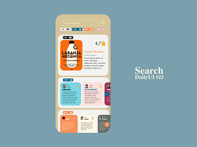 Search 🔍 - DailyUI 022 022 aplication dailyui dailyuichallenge design search ui