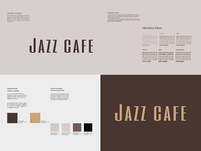 Jazz Café - Identidade Visual brand design cafe logo design identidade visual identity identity branding illustration jazz miv