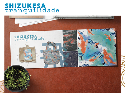 Shizukesa art direction culture design editorial illustration japan memories nostalgia pattern surface visual identity