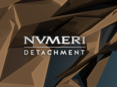 NVMERI album sampler render music polygons roman