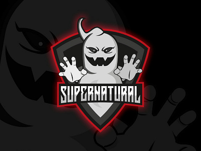 Supernatural Mascot brand branding creative design esports esportslogo gaming graphic design hockey icon illustration logo mascot nhl sports team vector