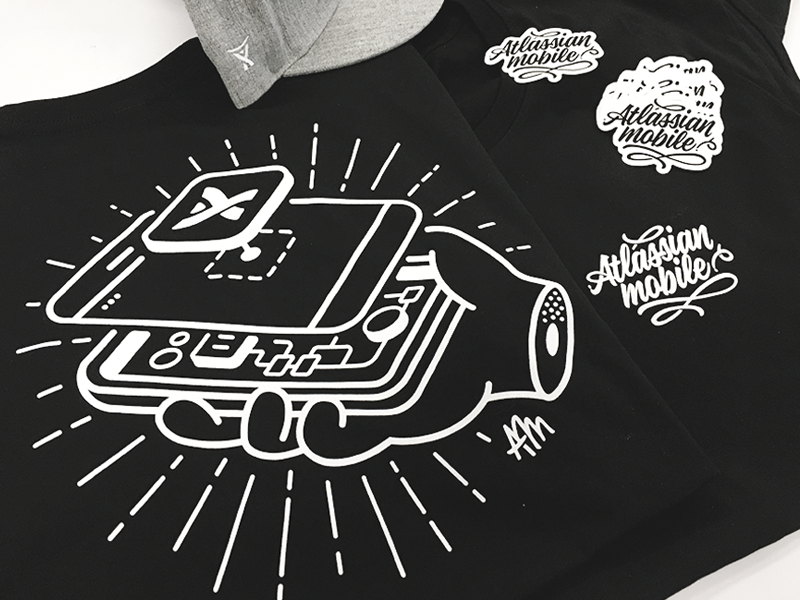 Swag Atlassian by Andrew McKay on Dribbble