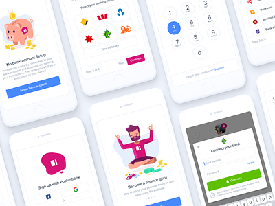 Onboarding - Pocketbook Redesign