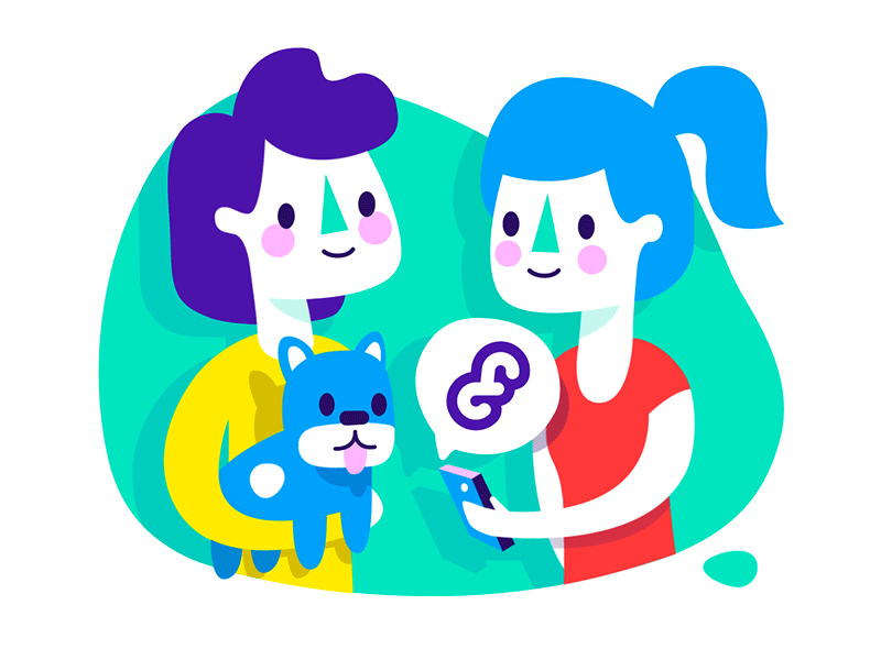 Start meeting new people today! app australia brisbane characters friendly friendly app friends app girls ios app landing page landing page landing page illustration make new friends meet friends meet new people meetup melbourne perth sydney website