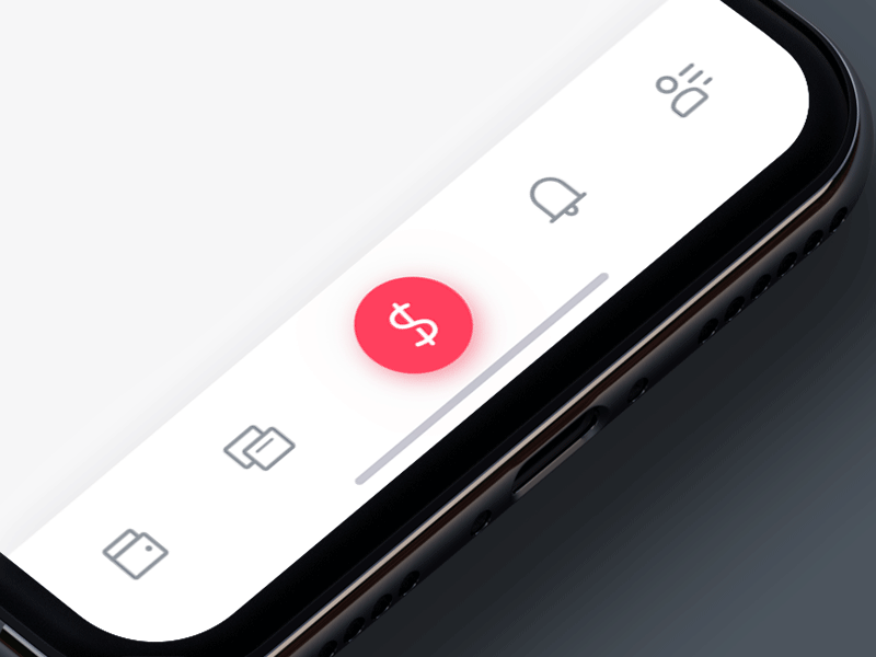 Animated Tab Bar Icons - Interface after effects animation gif icons interaction ios mobile outlined tab bar transition ui user interface