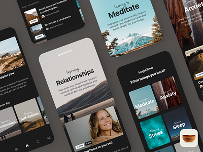 Beginner Kits - App Design app app design app designer app designers australia application course insight insight timer ios ios app ios app design meditation meditation app mobile design