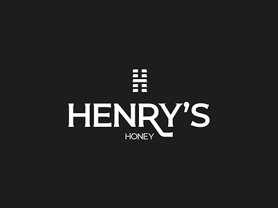 Henry’s Honey branding clean graphic design icons logo modern