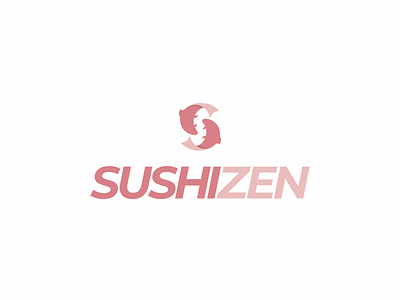 Sushi Zen branding design icons illustrator logo sushi