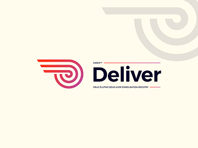 Deliver Logo V.2 brand branding deliver design icon illustration logo logo mark medical type
