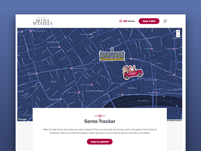 Rosewood Hotel - Mini Wishes Santa Tracker