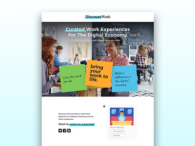 DiscoverWork Holding Page